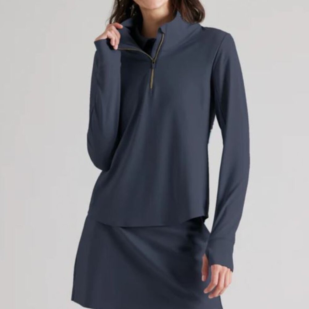 Rhone Course to Court 1/4 Zip sz S